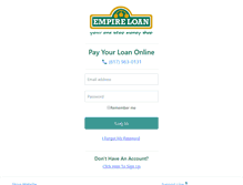 Tablet Screenshot of empireloancenter.com